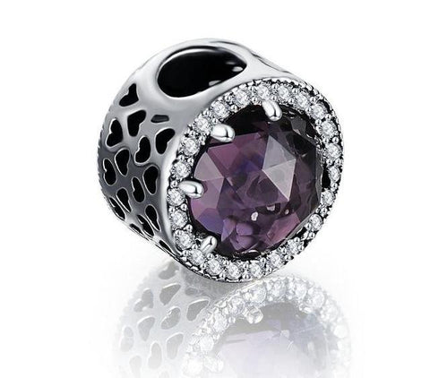 Sterling Silver Radiant Charm Beads