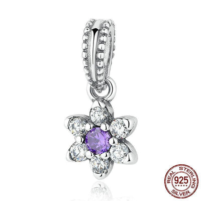 Flower Pendant Charm Beads