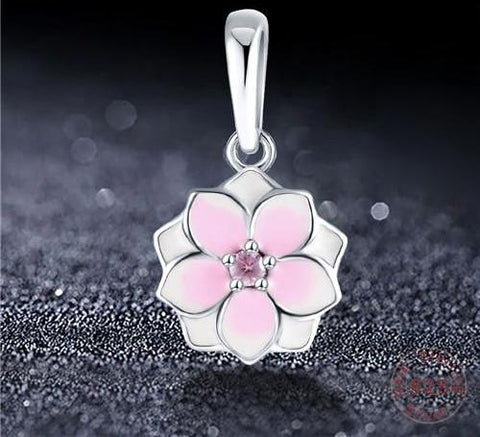 Sterling Silver Love Heart Shape Charm