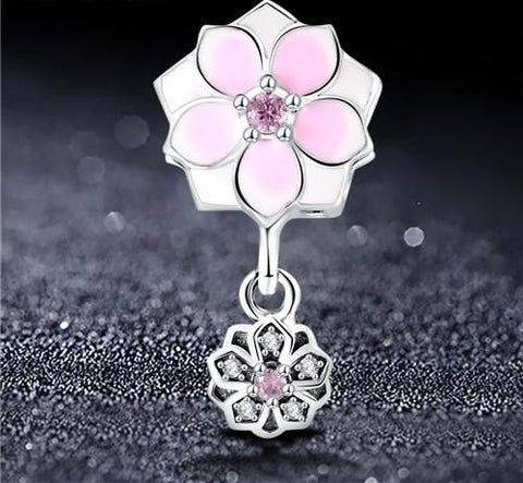 Sterling Silver Love Heart Shape Charm