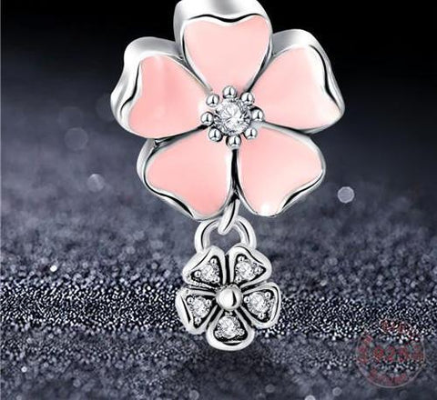 Sterling Silver Love Heart Shape Charm