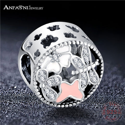 Sterling Silver Love Heart Shape Charm