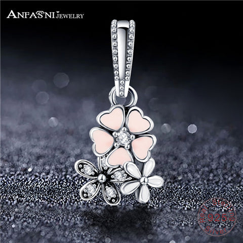 Sterling Silver Love Heart Shape Charm