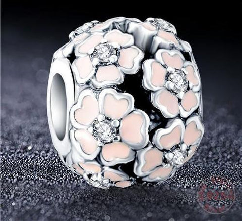 Sterling Silver Love Heart Shape Charm