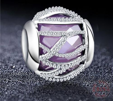 Sterling Silver Love Heart Shape Charm