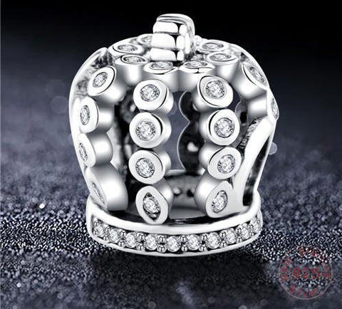 Sterling Silver Love Heart Shape Charm