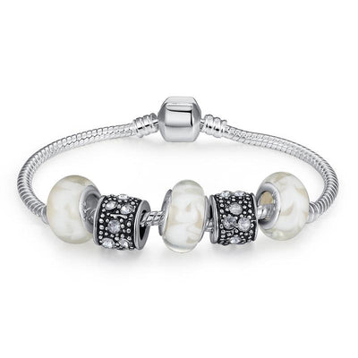 European Cheap Silver Charm Bracelets