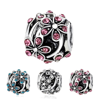 Silver Plated Bead Charm