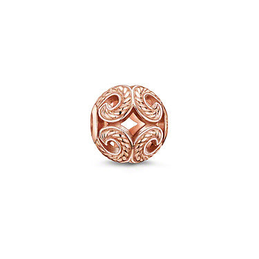 Rose Gold Crystal Beads