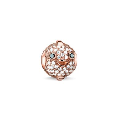 Rose Gold Crystal Beads